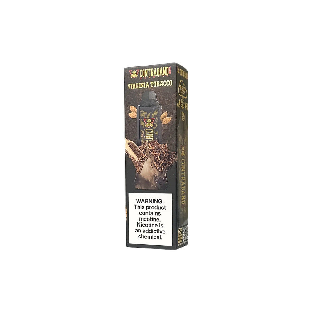 Contraband El Patron 8500 Disposable Vape – 8,500 Puffs, USB‑C & LCD D