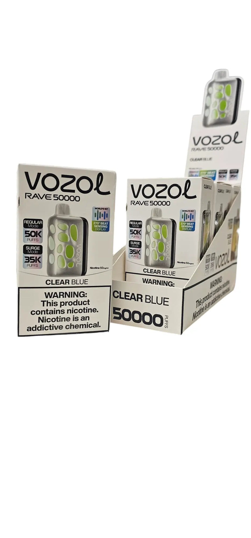 Vozol 50000 - Your Ultimate Disposable Vape Experience Vozol, ,vozol vape, vozol clear blue
