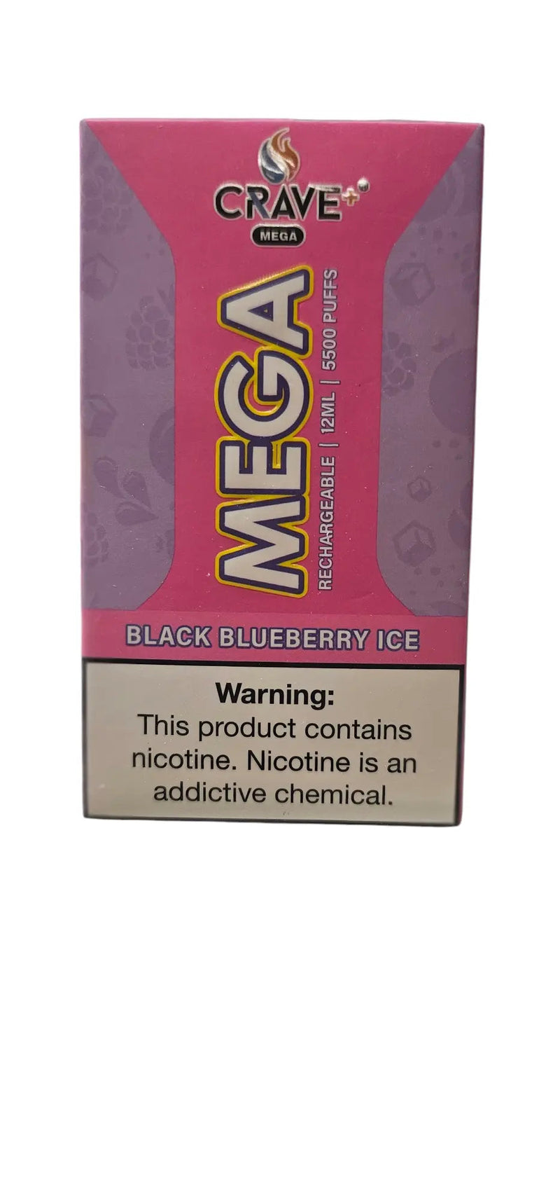 Crave Mega 5500 Crave, crave mega black blueberry ice