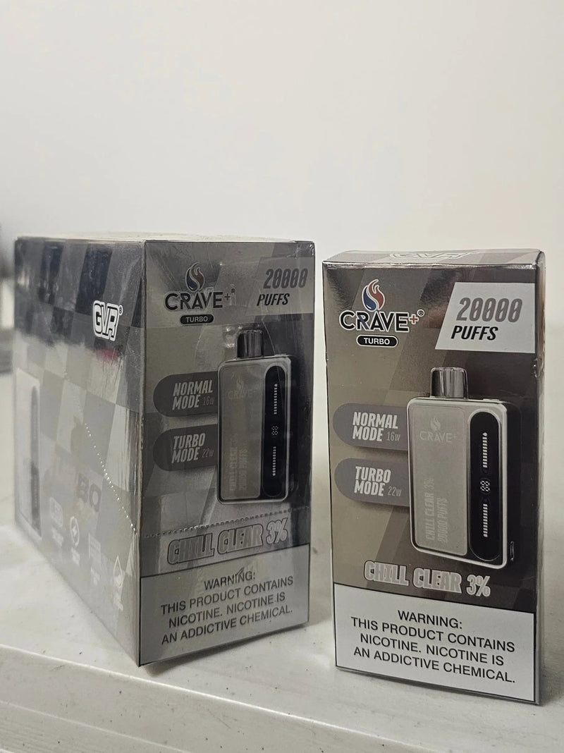 Crave Turbo 20000 Puffs – Turbo Disposable Vape | Online Crave