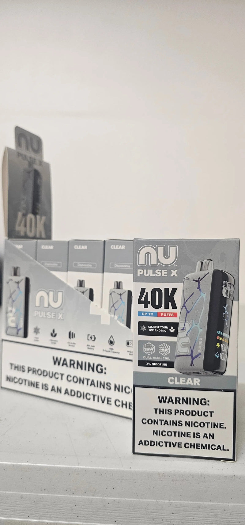 NU Pulse X 40K Disposable Vape – 40,000 Puffs | Max Capacity & Flavor NU