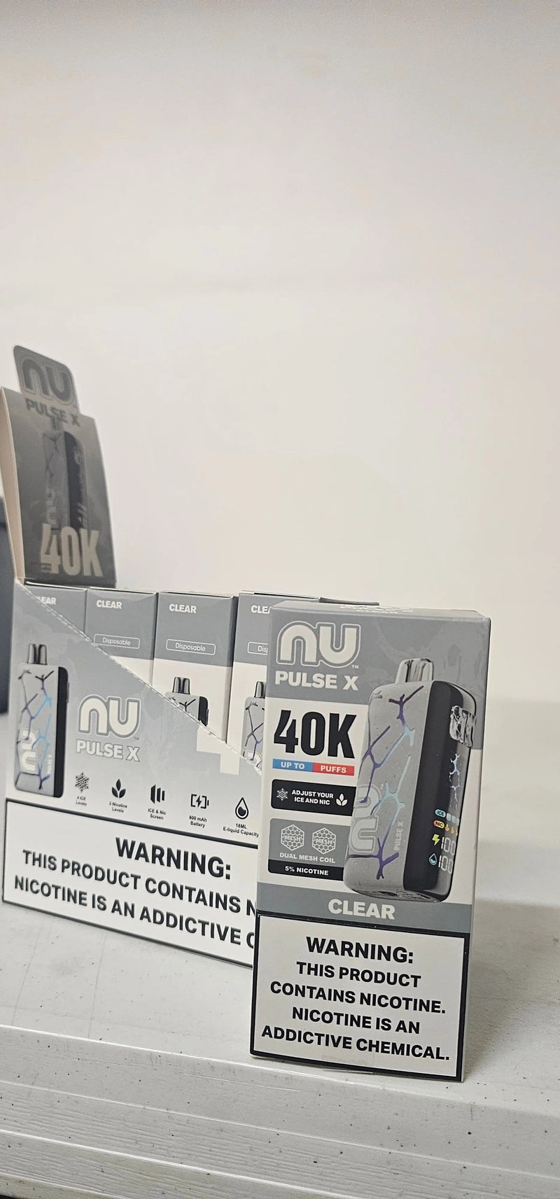 NU Pulse X 40K Disposable Vape – 40,000 Puffs | Max Capacity & Flavor NU