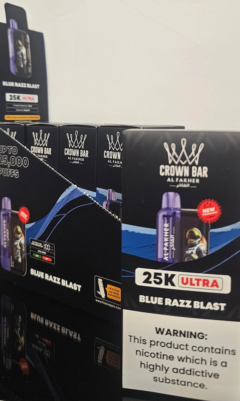 Al Fakher Crown Bar Ultra 25K Al Fakher