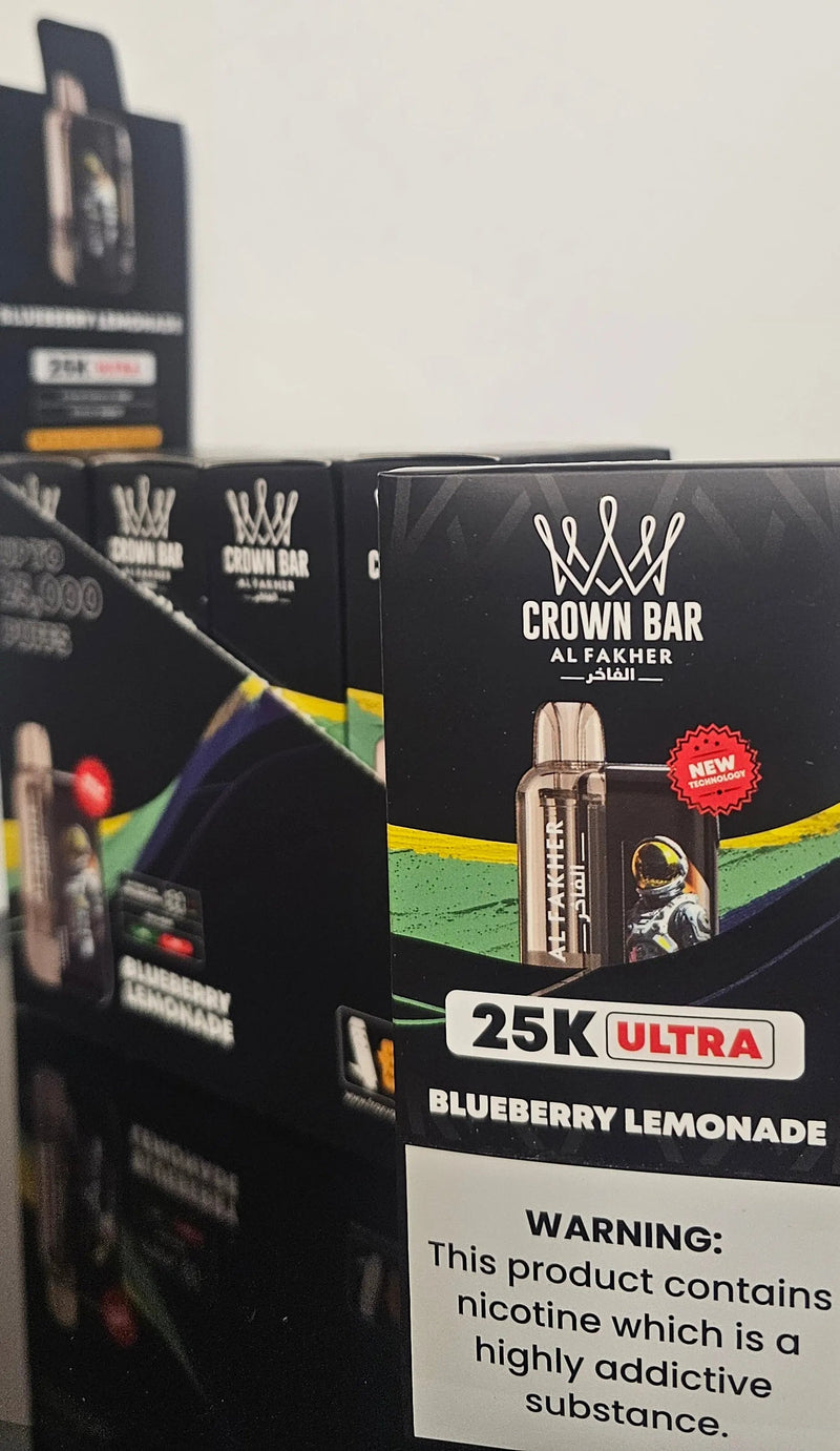Al Fakher Crown Bar Ultra 25K Al Fakher