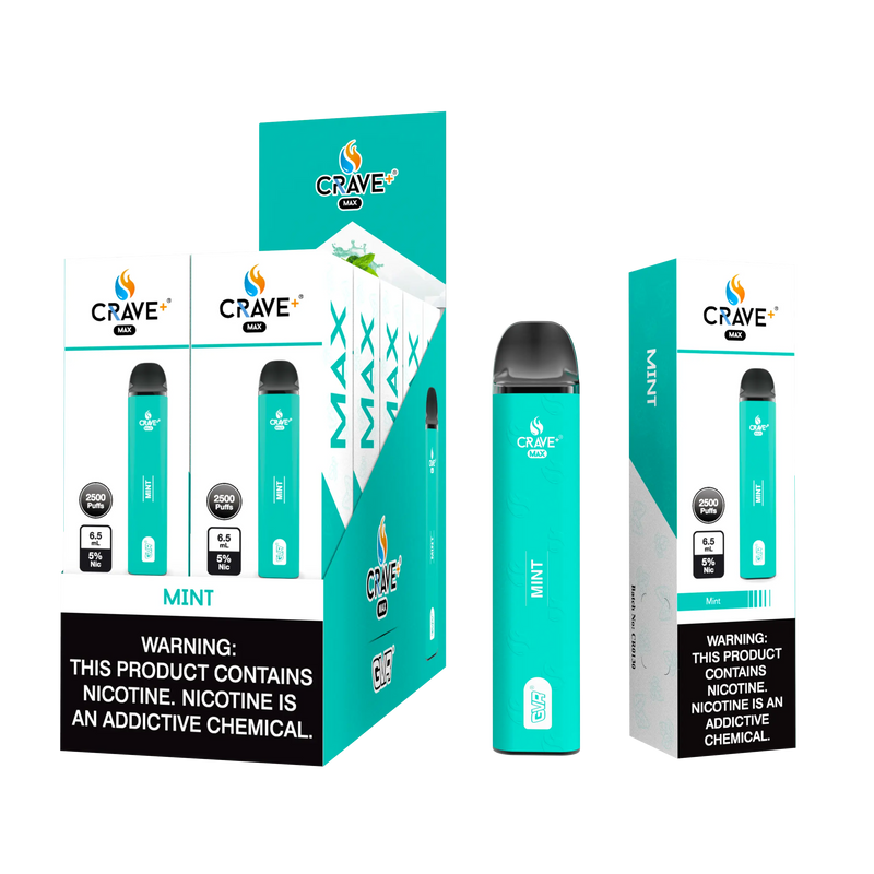 Crave Max 2500 (BOX DEAL) Mint Crave