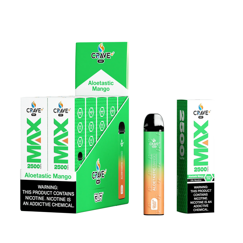Crave Max 2500 (BOX DEAL) Aloe Mango Crave
