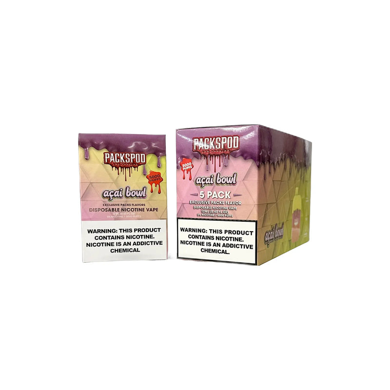Packspod Disposable Vape - 5000 Puffs (BOX DEAL) - VSZN