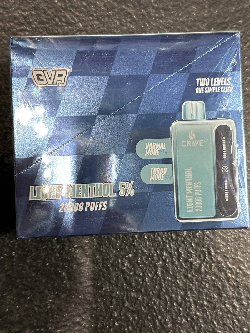 Crave Turbo 20000 Disposable Vape - Box of 10 Devices