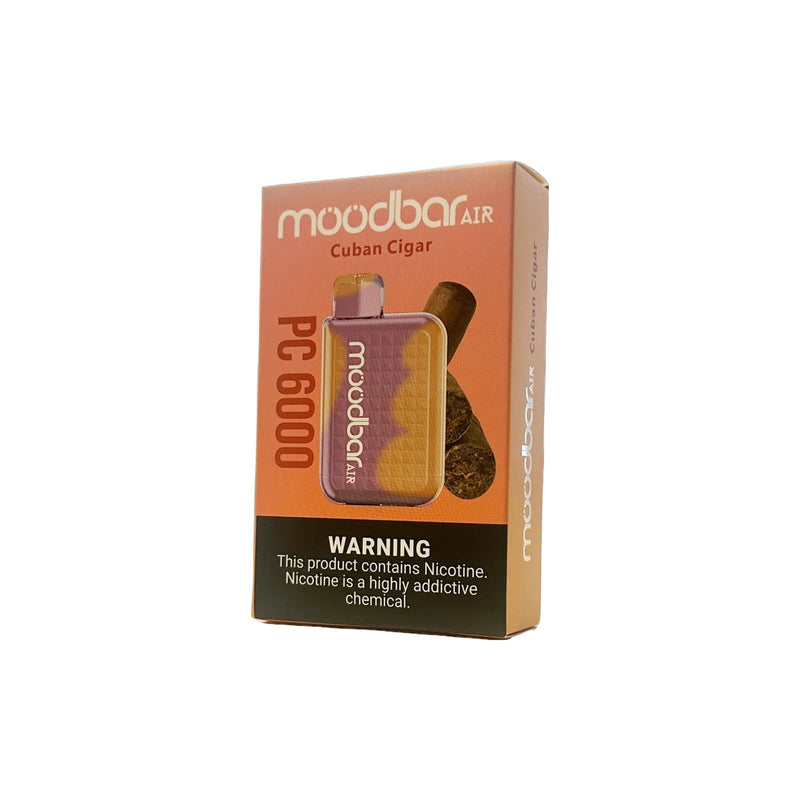 Moodbar Air 6000 Puffs Cuban Cigar 