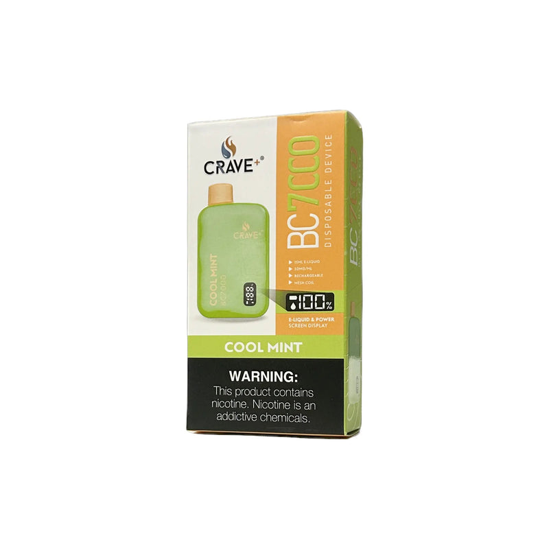Crave BC7000 Puffs - VSZN, Crave BC7000 Crave cool mint