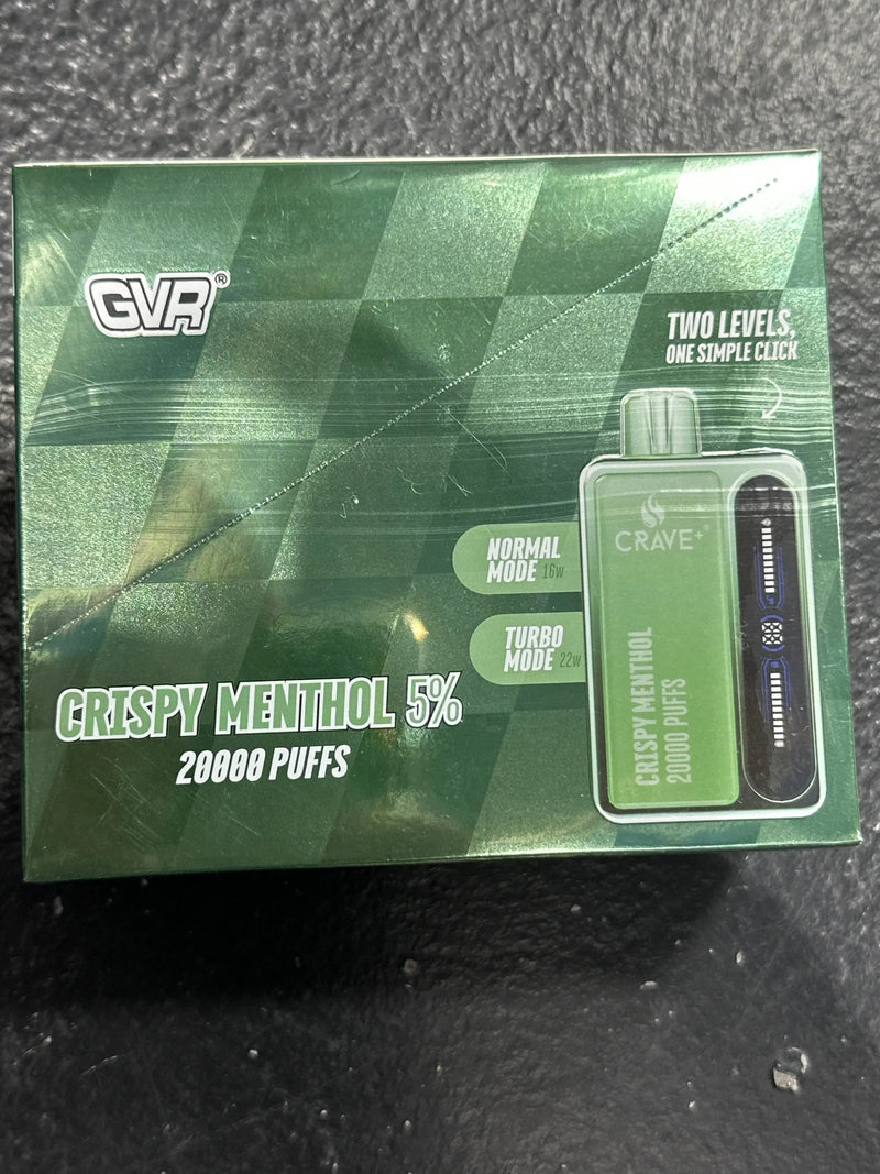 Crave Turbo 20000 Disposable Vape - Box of 10 Devices Crave