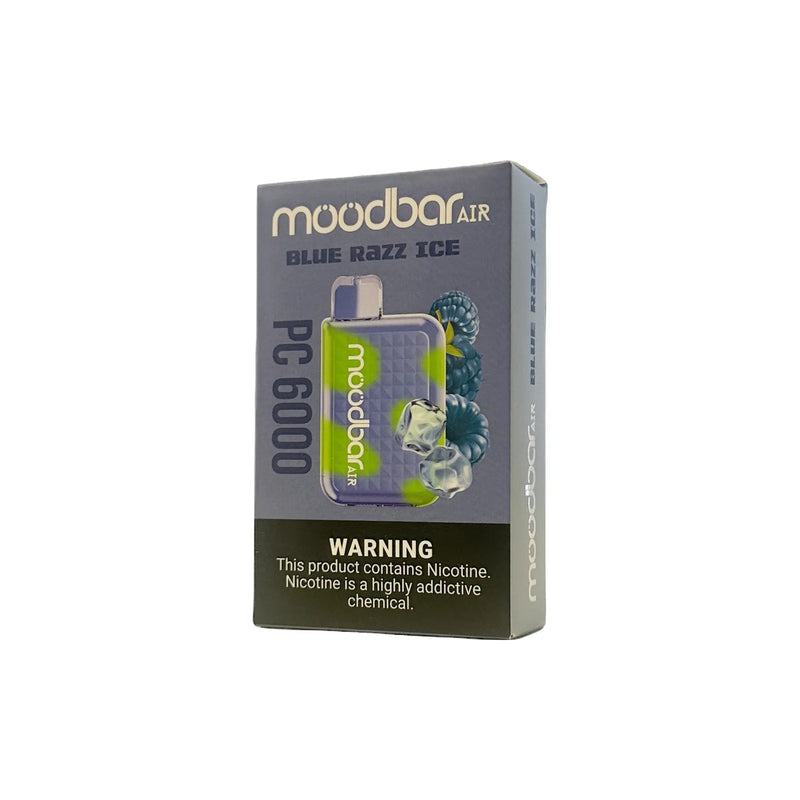 Moodbar Air 6000 Puffs Blue Razz Ice