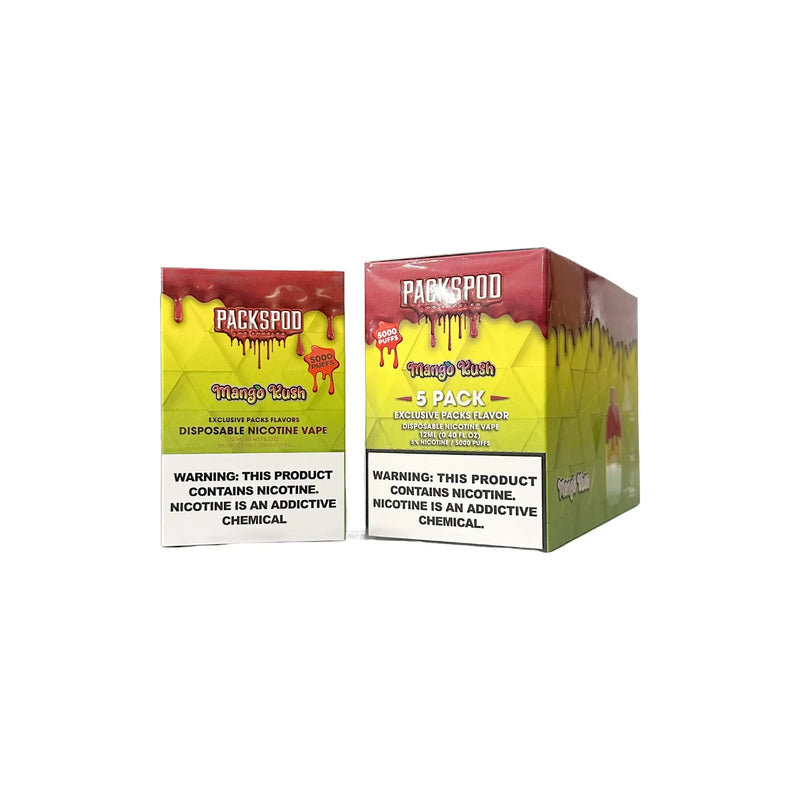 Packspod Disposable Vape - 5000 Puffs (BOX DEAL) - VSZN