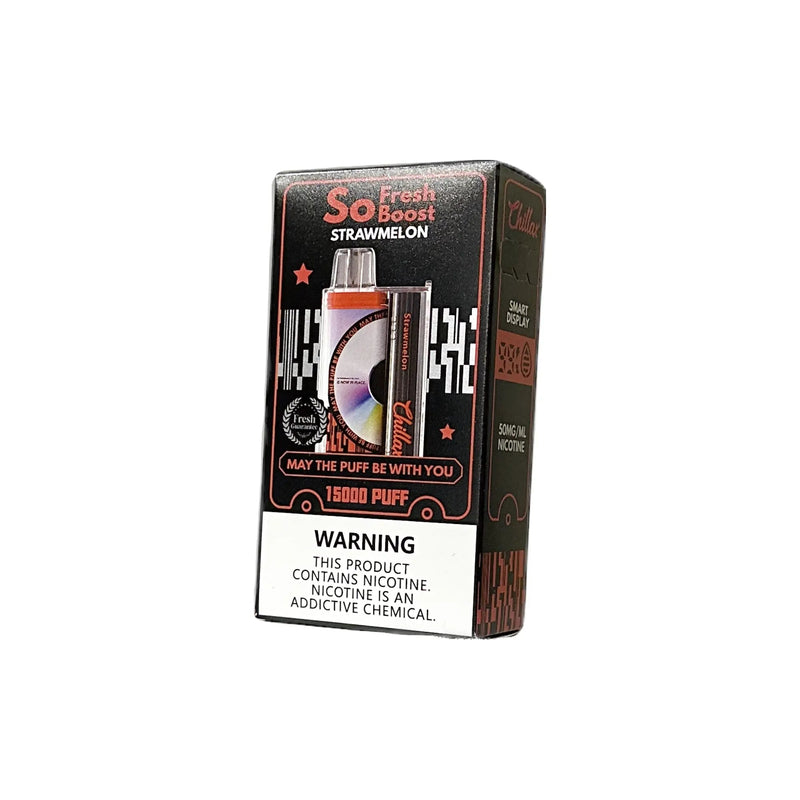 Chillax So Fresh Boost 15000 Puffs Strawmelon