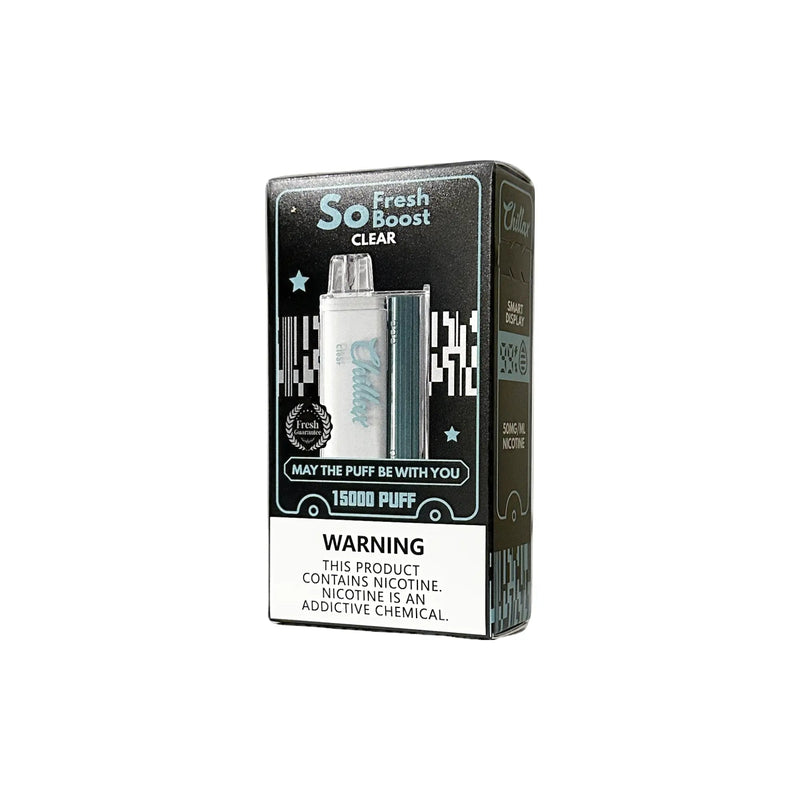 Chillax So Fresh Boost 15000 Puffs Clear 5%