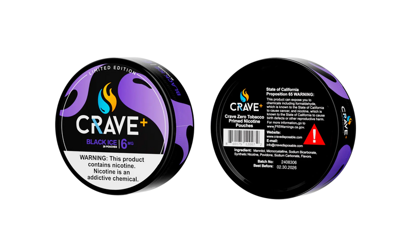 Crave Limited Edition Nicotine Pouches Crave