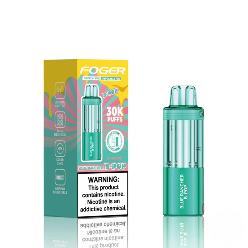 Foger Switch Pro Pod 30000 -  Cool Mint, Foger Switch Pro Pod 30000 -  Strawberry Ice, Foger Switch Pro Pod 30000 -  Juicy Peach Ice, Foger Switch Pro Pod 30000 -  Miami Mint, Foger Switch Pro Pod 30000 -  Strawberry Cup Cake, foger switch pod pro, switch pod pro foger, foger pods, foger switch pods for sale, where to buy foger switch pro pods, foger switch pro pods blue rancher b pop, blue rancher b pop foger pods