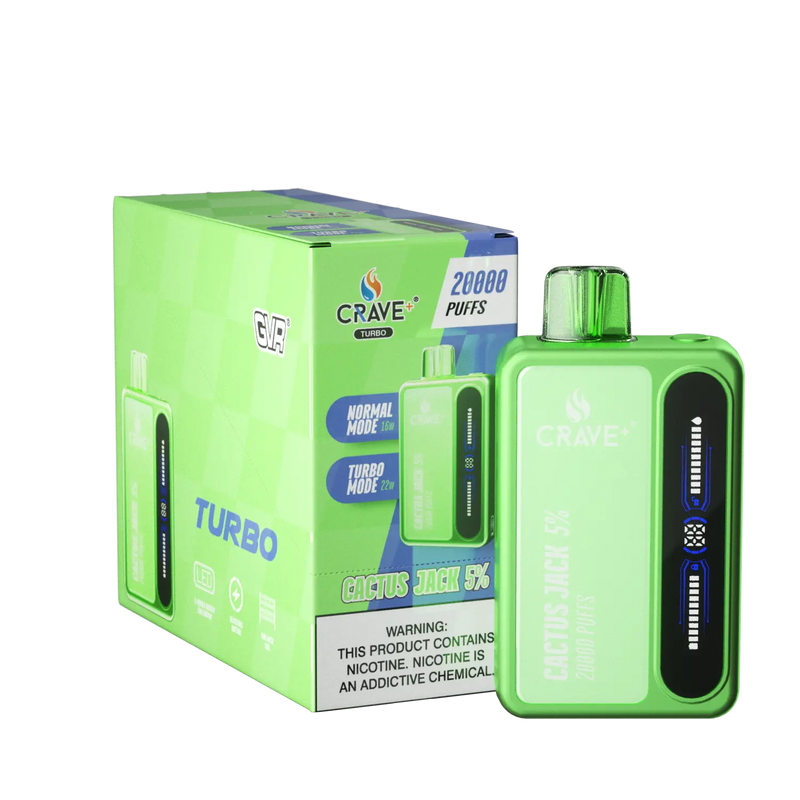 Crave Turbo 20000 (BOX DEAL) - VSZN, crave turbo cactus jack