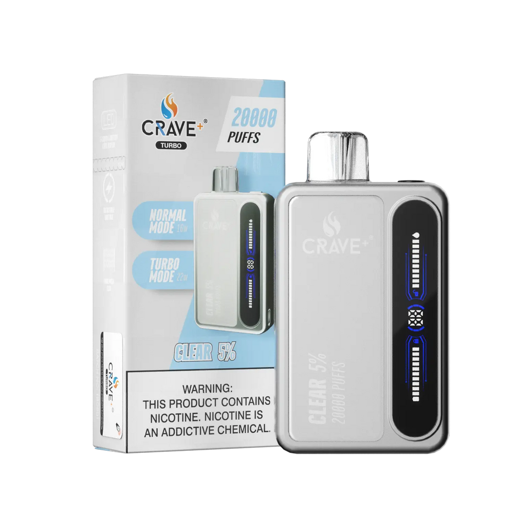 Crave Turbo 20000 Puffs – Turbo Disposable Vape | Online