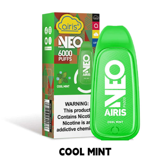 Airis Neo 6000 Disposable Vape Airis, neo airis cool mint