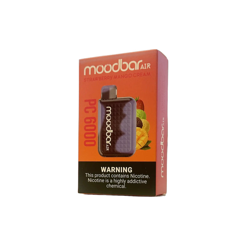 Moodbar Air 6000 Puffs Strawberry Mango Cream