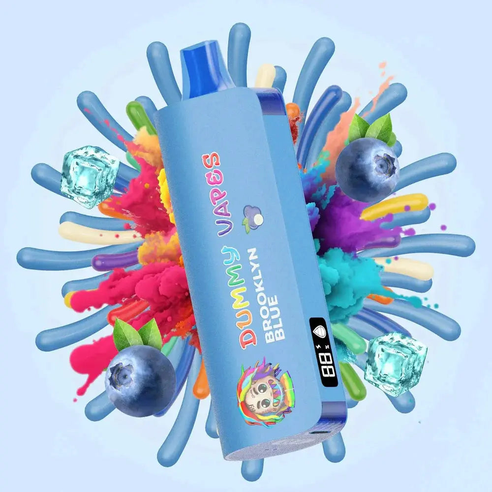 Dummy Vapes 8000 Puff Vape – Fast USB‑C, Built‑In Battery Screen & Smo