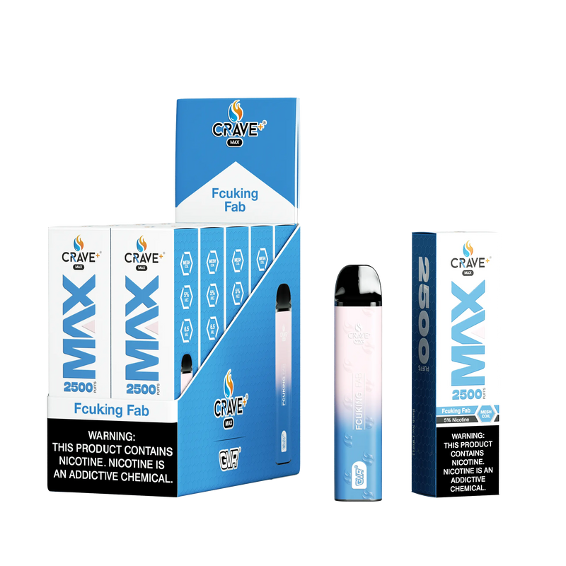 Crave Max 2500 (BOX DEAL) Fcuking Fab Crave