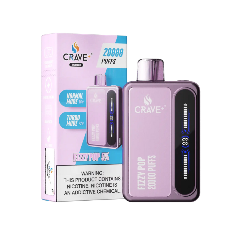 Crave Turbo 20000 Crave, Crave Turbo fizzy pop