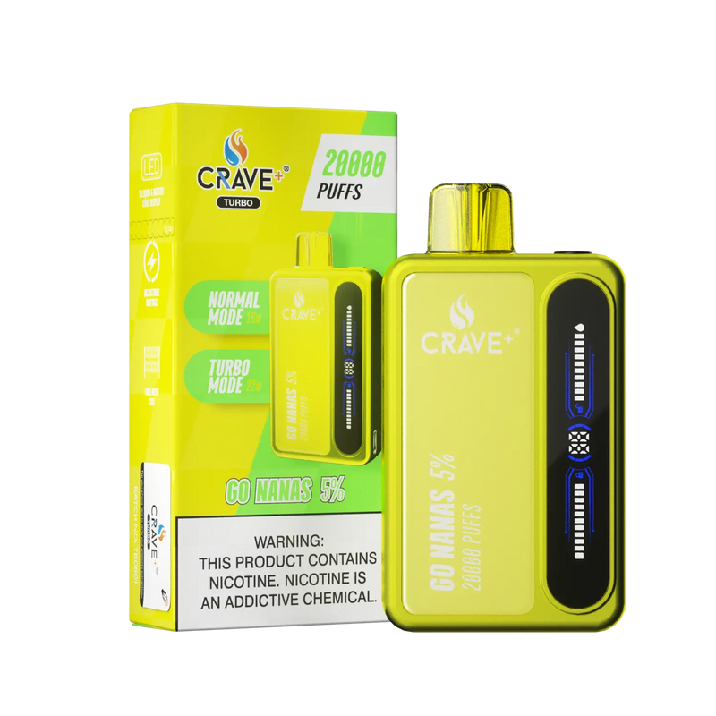 Crave Turbo 20000 - VSZN, Crave Turbo go nanas