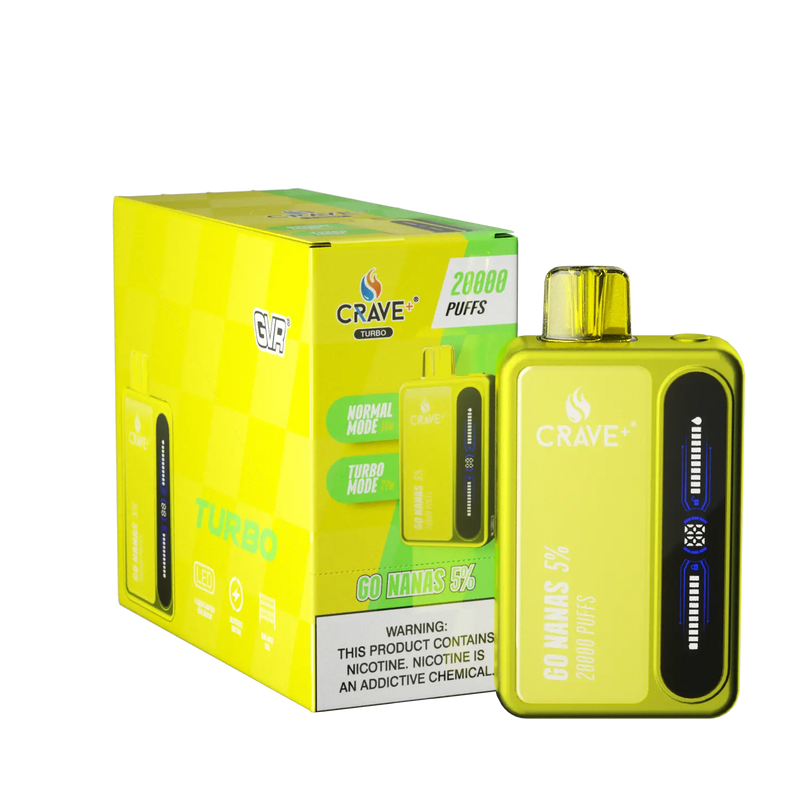 Crave Turbo 20000 (BOX DEAL) - VSZN, crave turbo go nanas