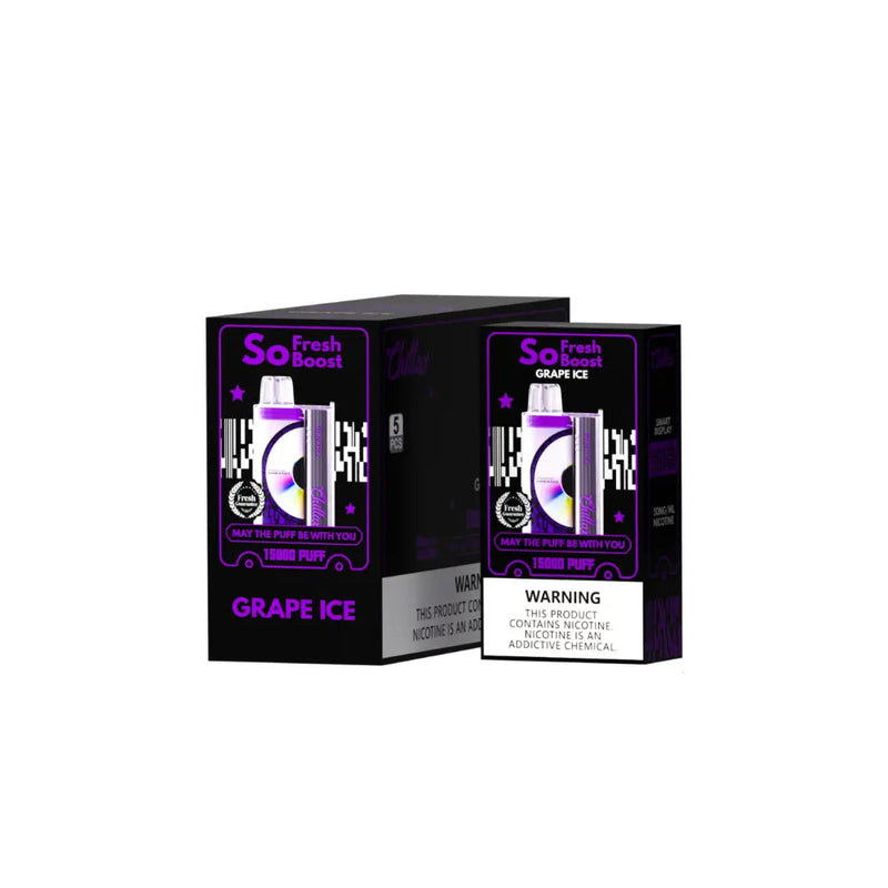 Chillax So Fresh Boost 15000 Puffs Chillax