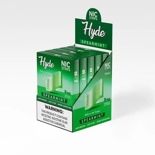 Hyde Nic Strips 20ct Pack Hyde, hyde nic strips, hyde nic strips spearmint, buy hyde nic strips, hyde strips spearmint