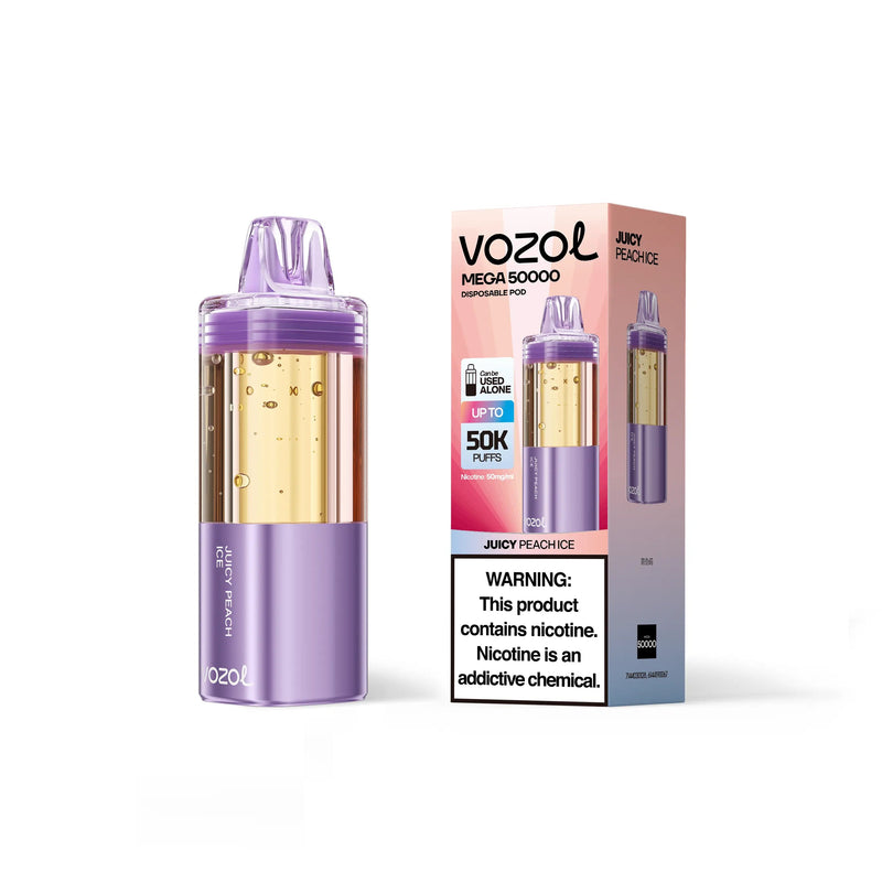 Vozol Mega 50K Pod -  Juicy Peach Ice