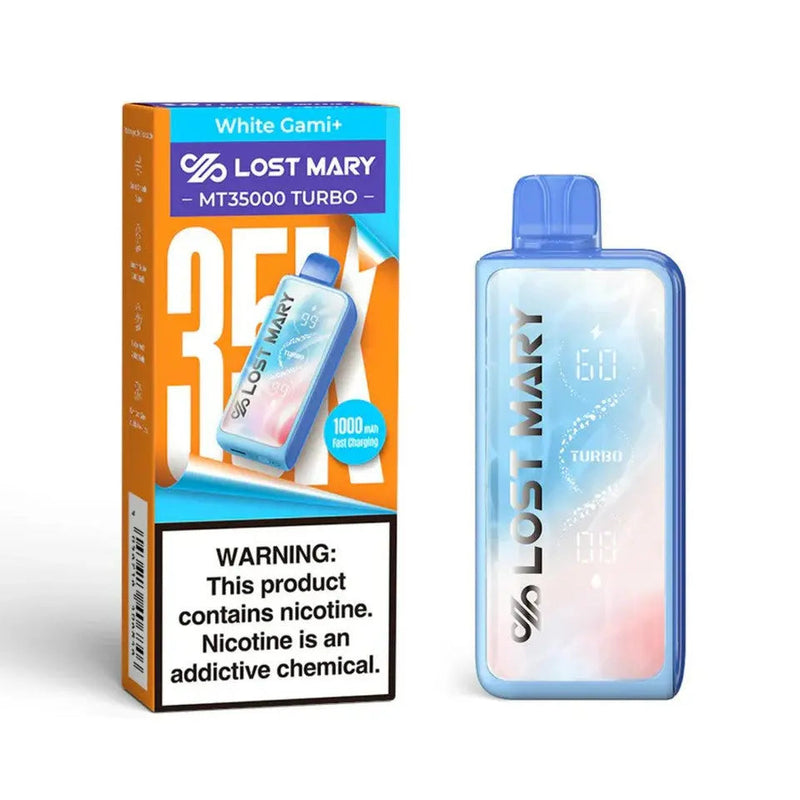 Lost Mary MT35000 Turbo -  White Gami+