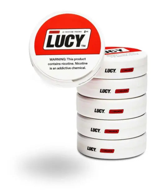 Lucy Nicotine Pouch Tru Dose, lucy pouch cinnamon