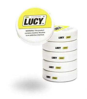 Lucy Nicotine Pouches – 15ct • 2–8 mg • Tobacco‑Free, Discreet & Smoke