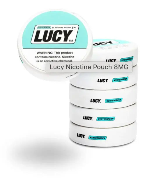 Lucy Nicotine Pouch Tru Dose, lucy pouch wintergreen