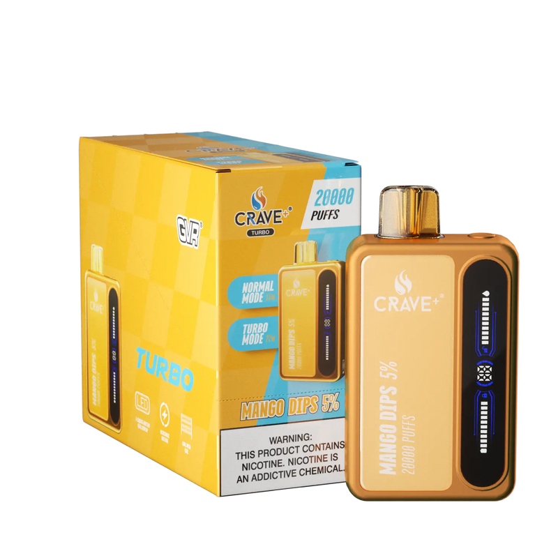 Crave Turbo 20000 (BOX DEAL) - VSZN, crave turbo mango dips