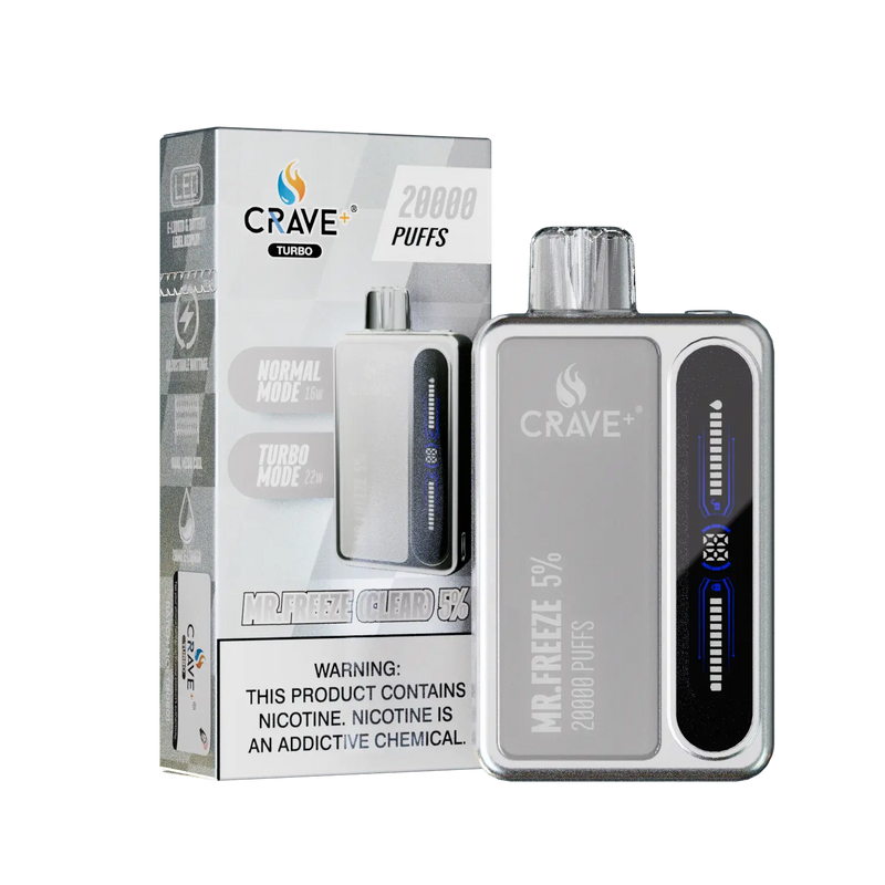 Crave Turbo 20000 Crave, Crave Turbo mr freeze 5%