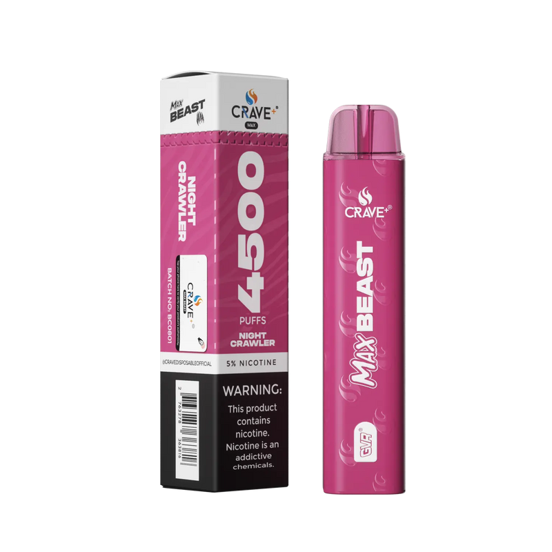 Crave Max Beast 4500 Crave, Crave Max Beast night crawler