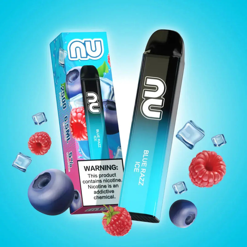 NU 2500 NU, NU Disposable Vapes, NU Disposable Vapes VapeSzn, NU Disposable Vape Blue Razz Ice, Buy NU Disposable Vapes, NU Disposable Vapes Online, NU Disposable Vape Flavors.
