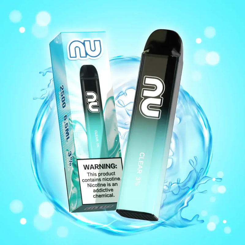 NU 2500 NU, NU Disposable Vapes, NU Disposable Vapes VapeSzn, NU Disposable Vape Naked Clear 3%, Buy NU Disposable Vapes, NU Disposable Vapes Online, NU Disposable Vape Flavors.