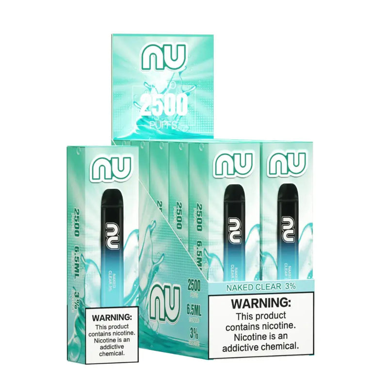 NU Disposable Vapes, NU Disposable Vapes VapeSzn, NU Disposable Vape Naked Clear 3%, Buy NU Disposable Vapes, NU Disposable Vapes Online, NU Disposable Vape Flavors.