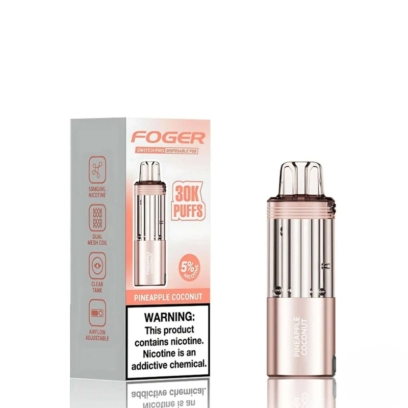 Foger Switch Pro Pod 30000 -  Cool Mint, Foger Switch Pro Pod 30000 -  Strawberry Ice, Foger Switch Pro Pod 30000 -  Juicy Peach Ice, Foger Switch Pro Pod 30000 -  Miami Mint, Foger Switch Pro Pod 30000 -  Strawberry Cup Cake, foger switch pod pro, switch pod pro foger, foger pods, foger switch pods for sale, where to buy foger switch pro pods, foger switch pro pods pineapple coconut, pineapple coconut foger pods