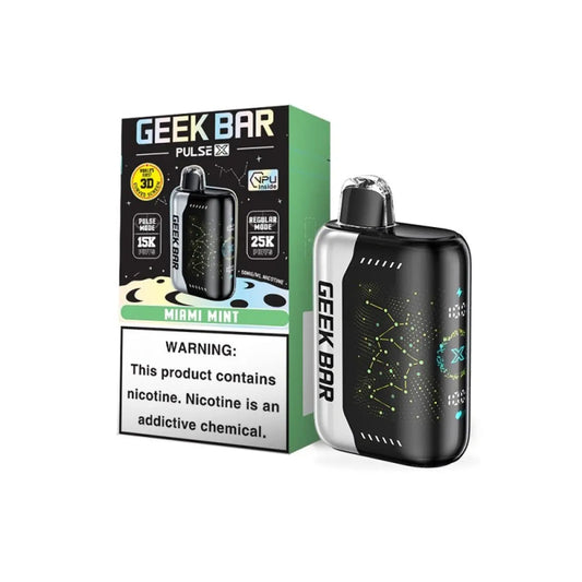 Geek Bar Pulse X 25000 – Dual Mesh, 25K Puffs, USB-C Geek Bar
