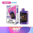 RAZ LTX 25K Disposable Vape – 25,000‑Puff, USB‑C Rechargeable, HD Screen, Leather Grip Raz