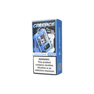 CRAZYACE B15000 Disposable – 15,000 Puffs, Dual Tanks & Boost Mode