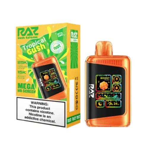 Raz LTX 25000 Raz - Tropical Gush - Vape Szn, raz tropical gush, tropical gush raz vape