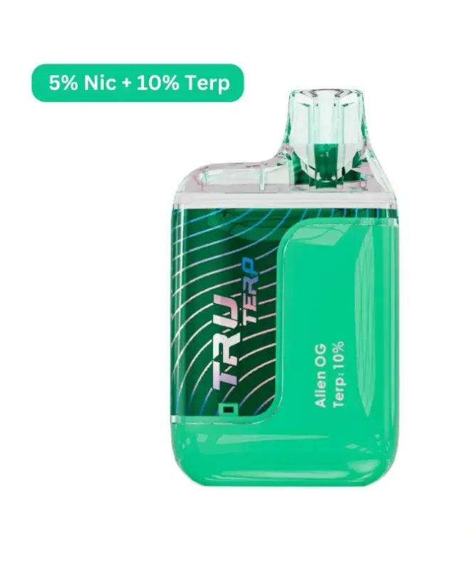 Tru Terp 800 Puffs Disposable Vape + 10% Terp Tru Terp, tru terp vape, tru terp vape for sale, tru terp alien OG, alien og tru terp vape