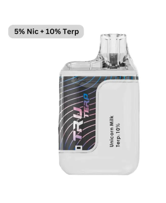 Tru Terp 800 Puffs Disposable Vape + 10% Terp Tru Terp, tru terp vape, tru terp vape for sale, tru terp unicorn milk, unicorn milk tru terp vape